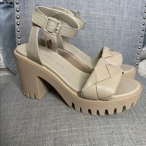 Madden Girl Chunky Sandal Heel